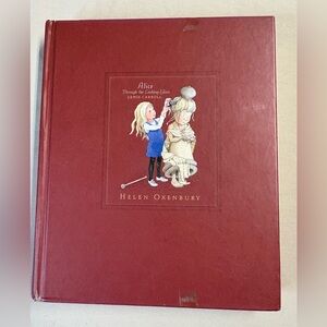 Alice Through the Looking-Glass Hardcover Book by Lewis Carroll